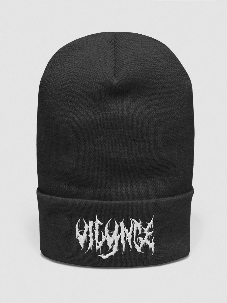 Vilynce Metal Beanie - White Text product image (6)