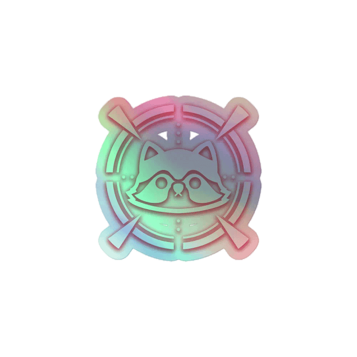 Holo logo sticker product image (1)