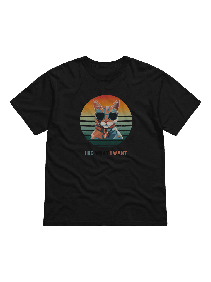 I Do What I Want T-Shirt :Ultra-Soft Comfort: Garment-Dyed Cotton Tee product image (1)