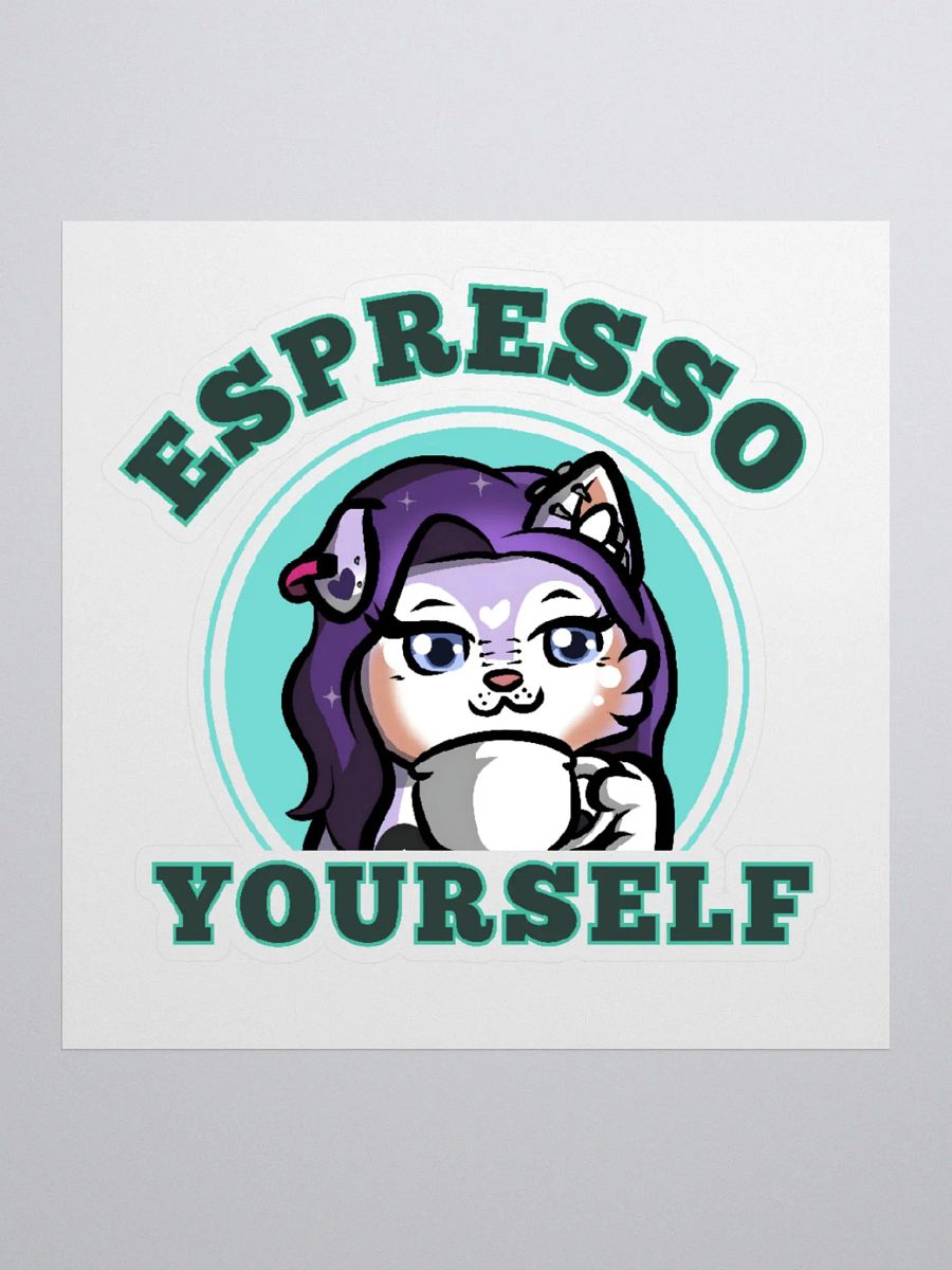 Expresso Yourself Sticker product image (1)