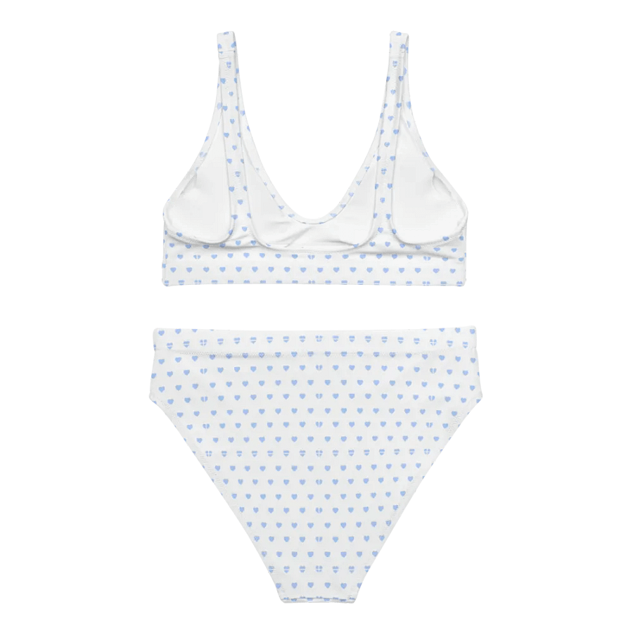 Pastel Heart Seamless Pattern High Waisted Bikini - V9 product image (5)