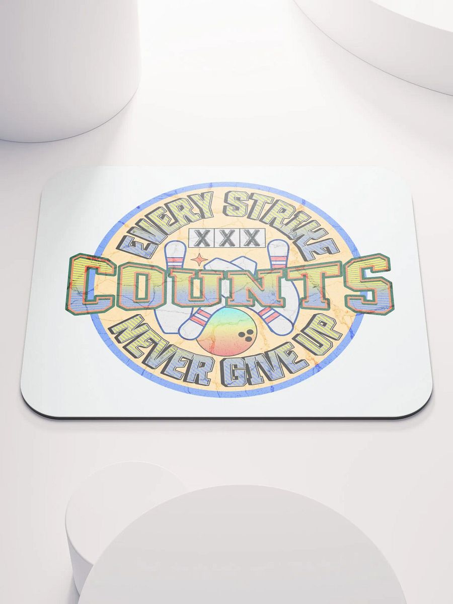 Every Strike Counts Bowling Zone Mouse Pad product image (1)