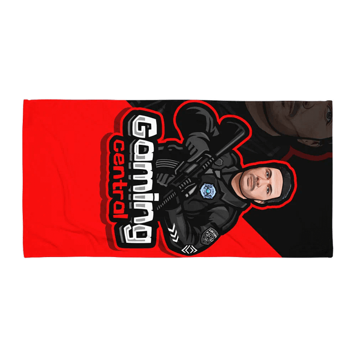 Gaming Central Towel – The Ultimate Gamer’s Towel! product image (1)