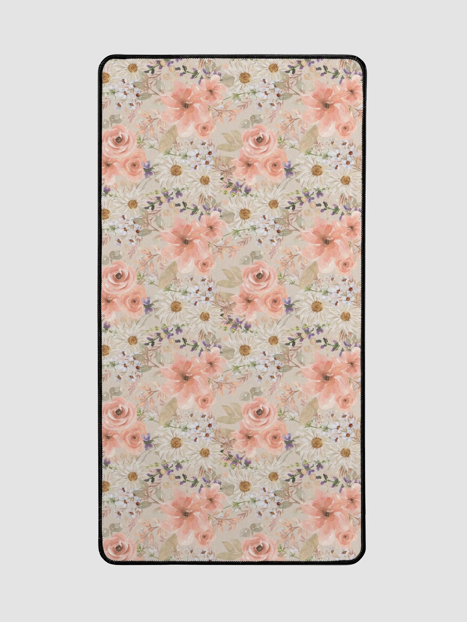 Orange Flowers Desk Mat product image (2)
