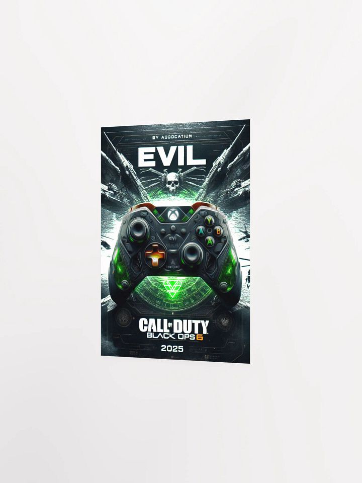 EVIL Gaming: BO6 Controller Poster product image (16)
