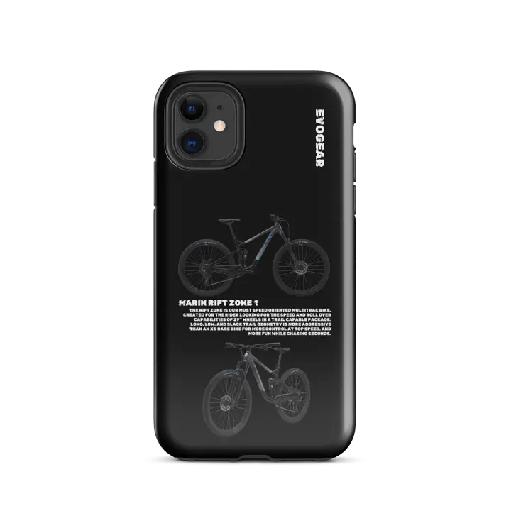 Black Rift Zone 1 iPhone Case product image (2)