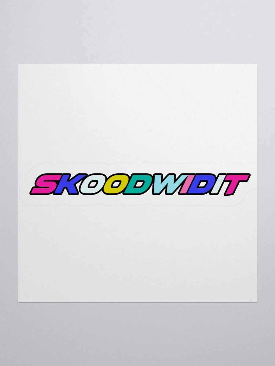 SKOODWIDIT STICKERS product image (2)