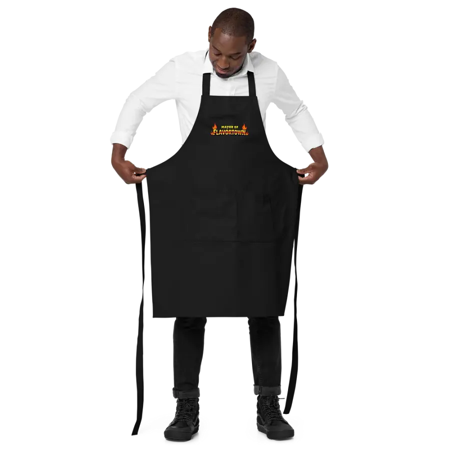 Flamin' Flavor Organic Cotton Apron product image (5)