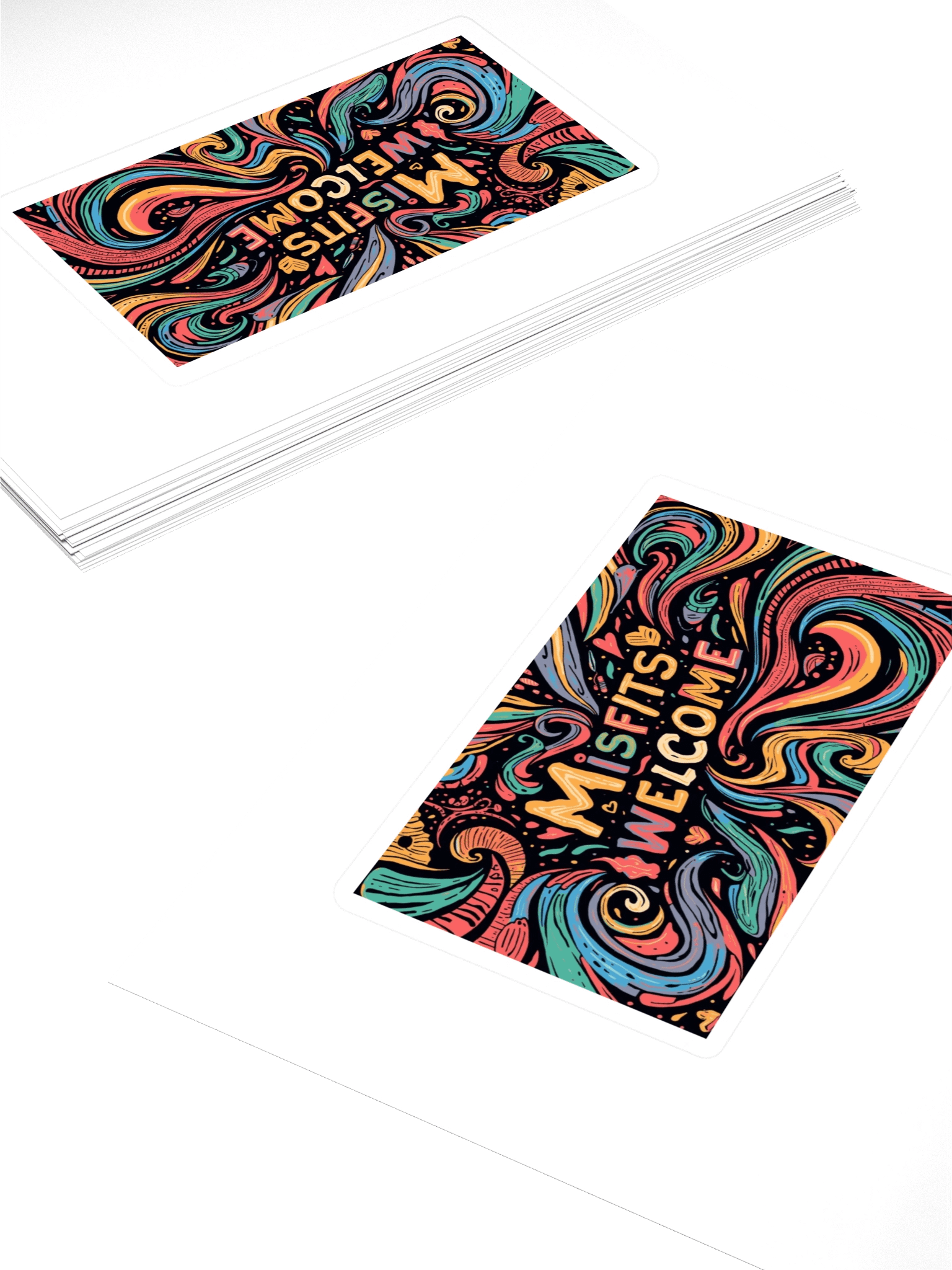 Misfits Welcome Kiss Cut Stickers product image (4)