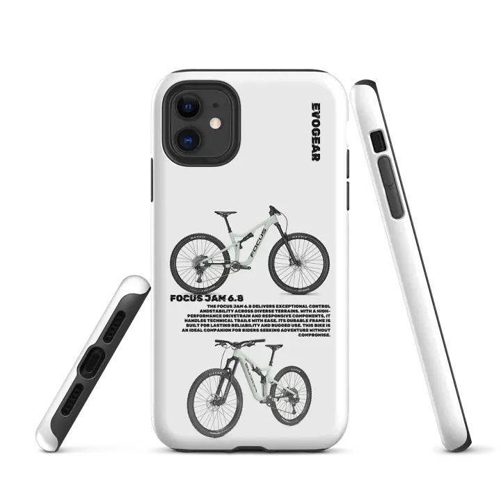 White Jam 6.8 iPhone Case product image (1)