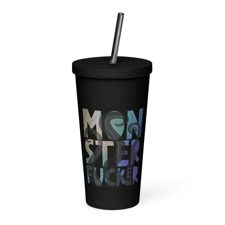 Monster F*cker Insulated Tumbler (Sea) product image (1)
