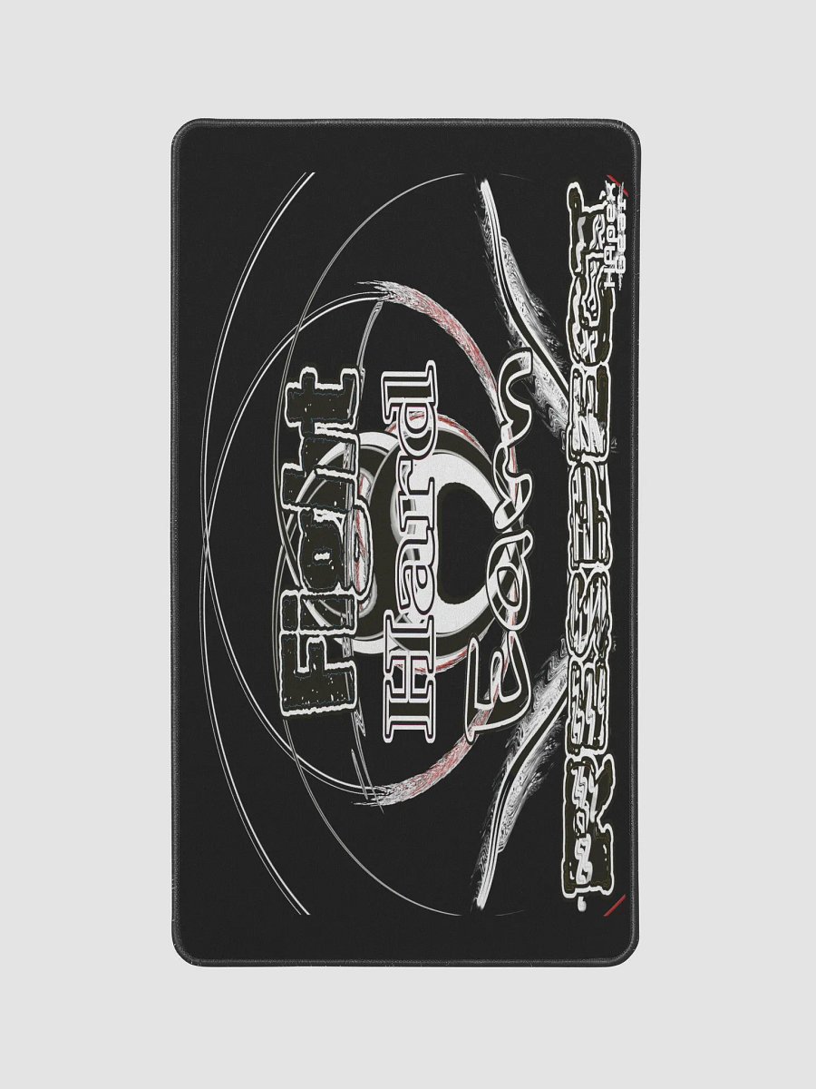 Fight Hard Earn Respect - Black - Desk Mat 12