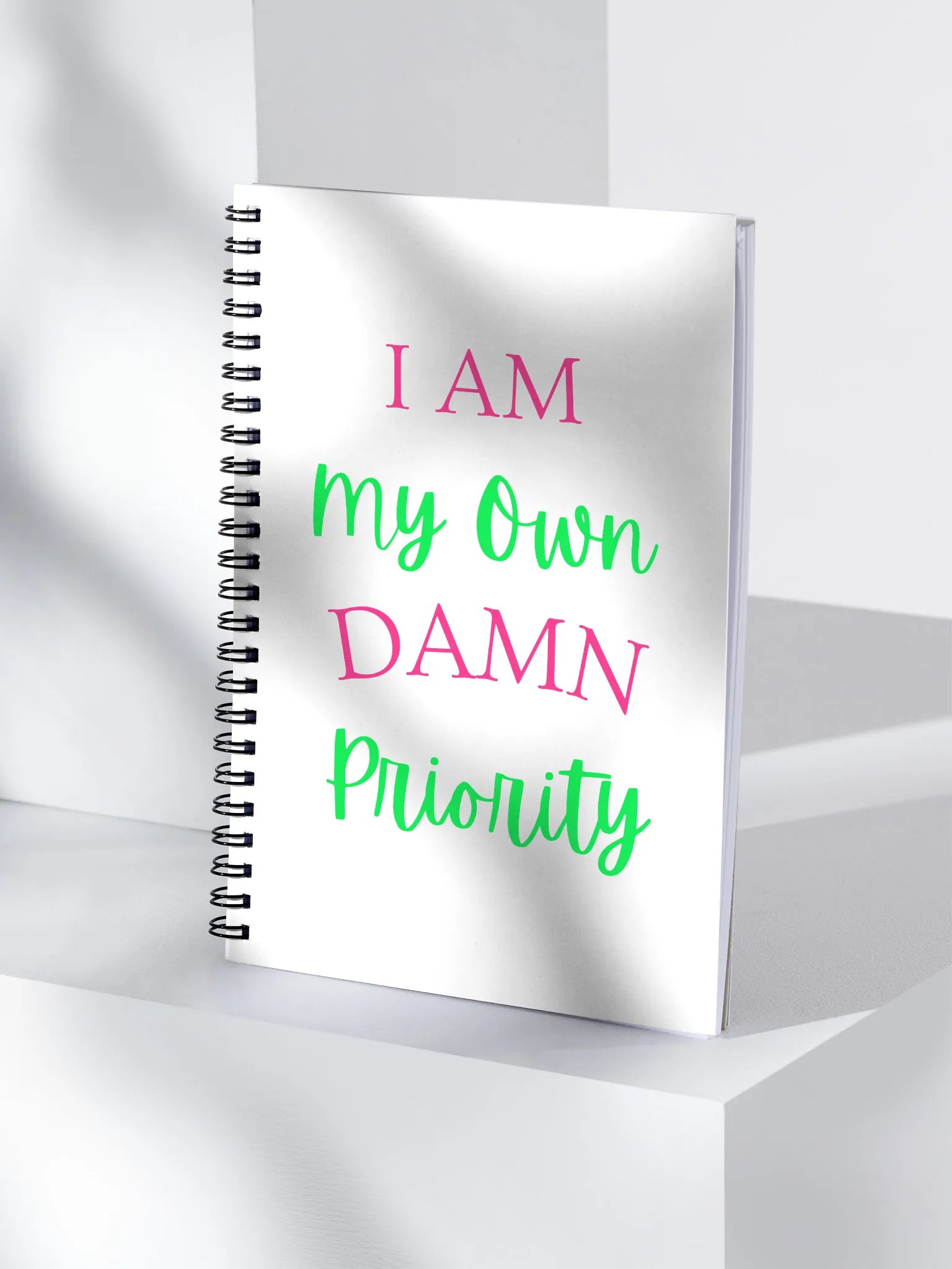 My Own DAMN Priority – Spiral Journal product image (4)
