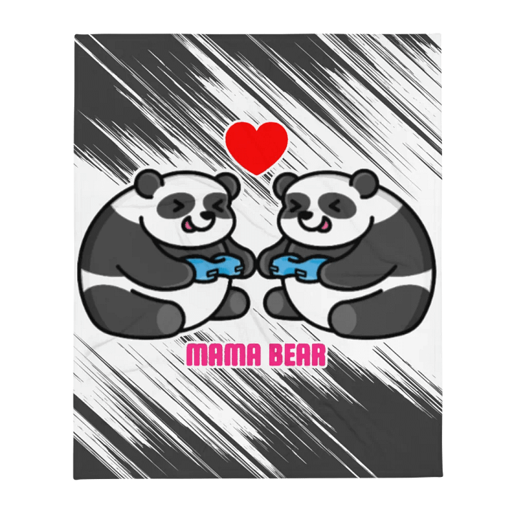 Mama Bear Throw Blanket product image (1)
