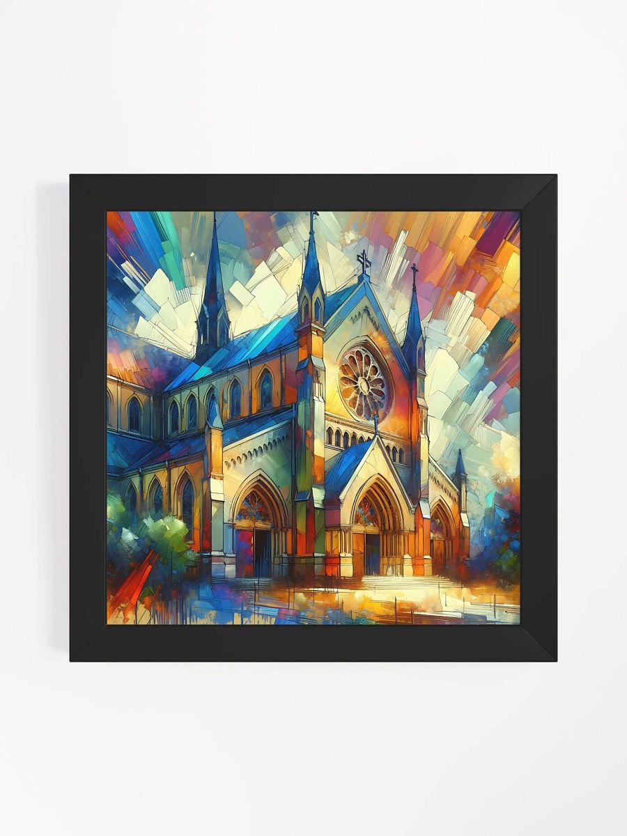 Vibrant Cathedral Impressions Poster product image (1)