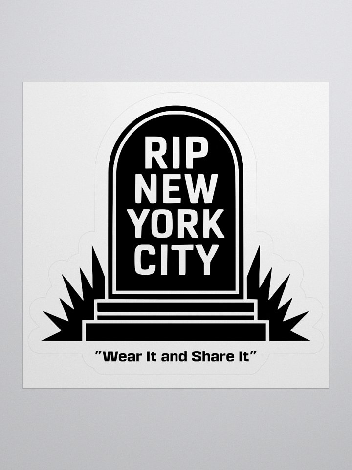 RIP NYC Stickers (A) product image (1)