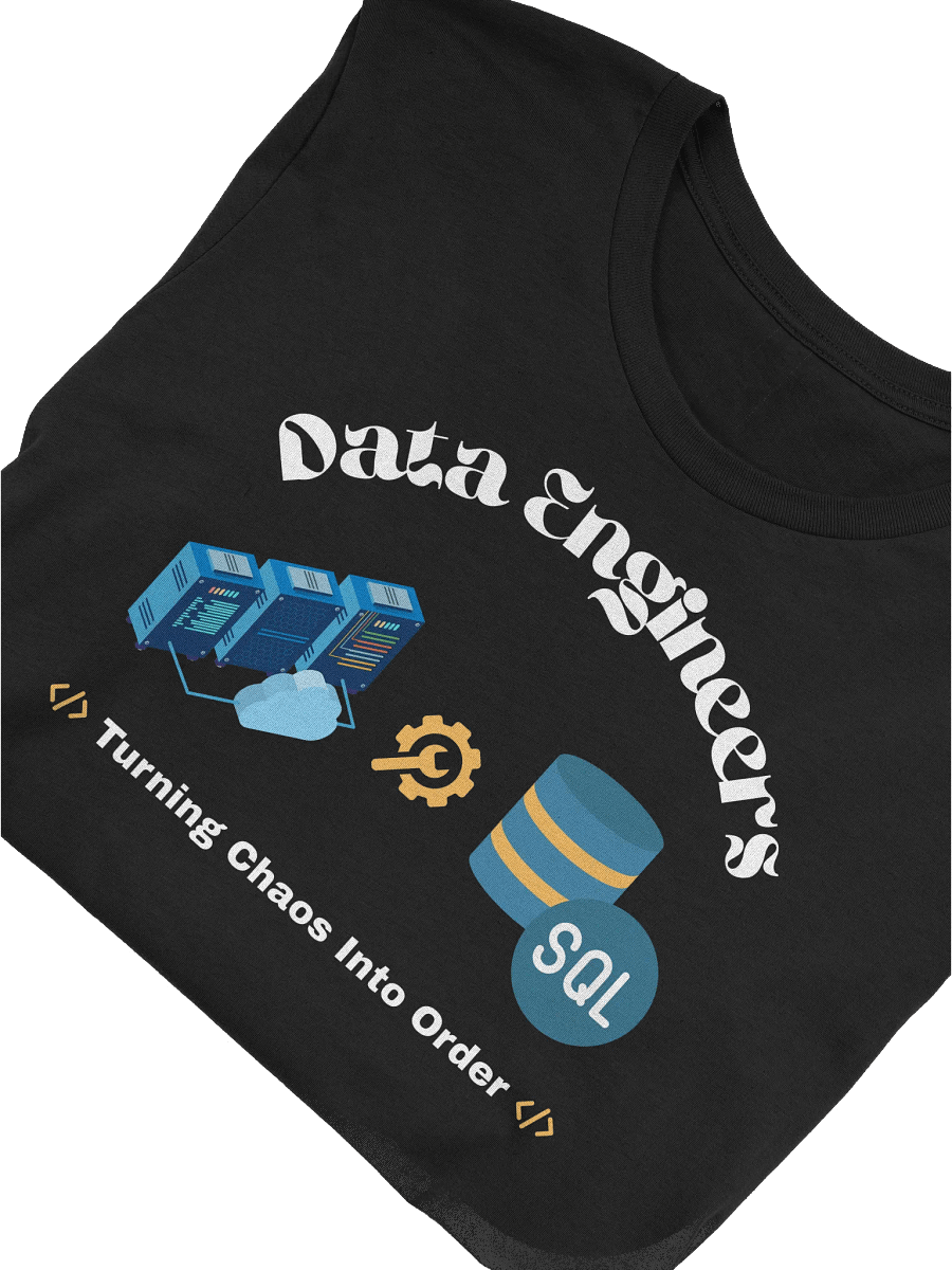 Data Engineering Iconic T-Shirt product image (10)