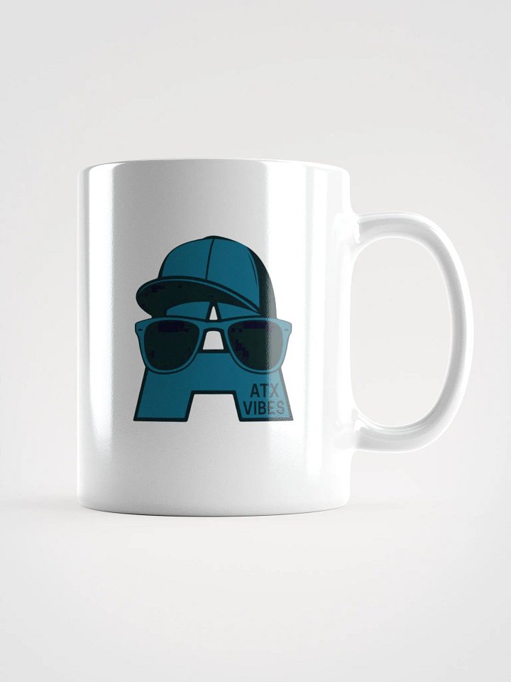 ATX Vibes White Glossy Logo Mug product image (3)