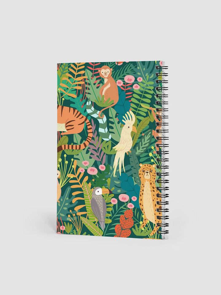 Jungle Whimsy Spiral Notebook product image (2)