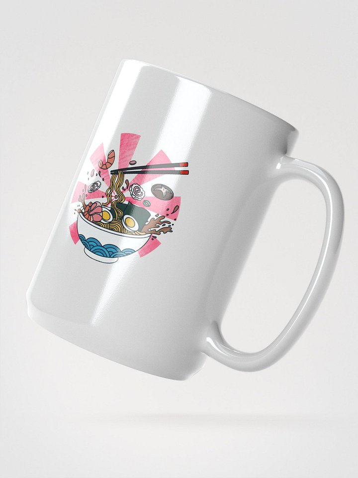 Ramen Splash White Glossy Mug product image (2)