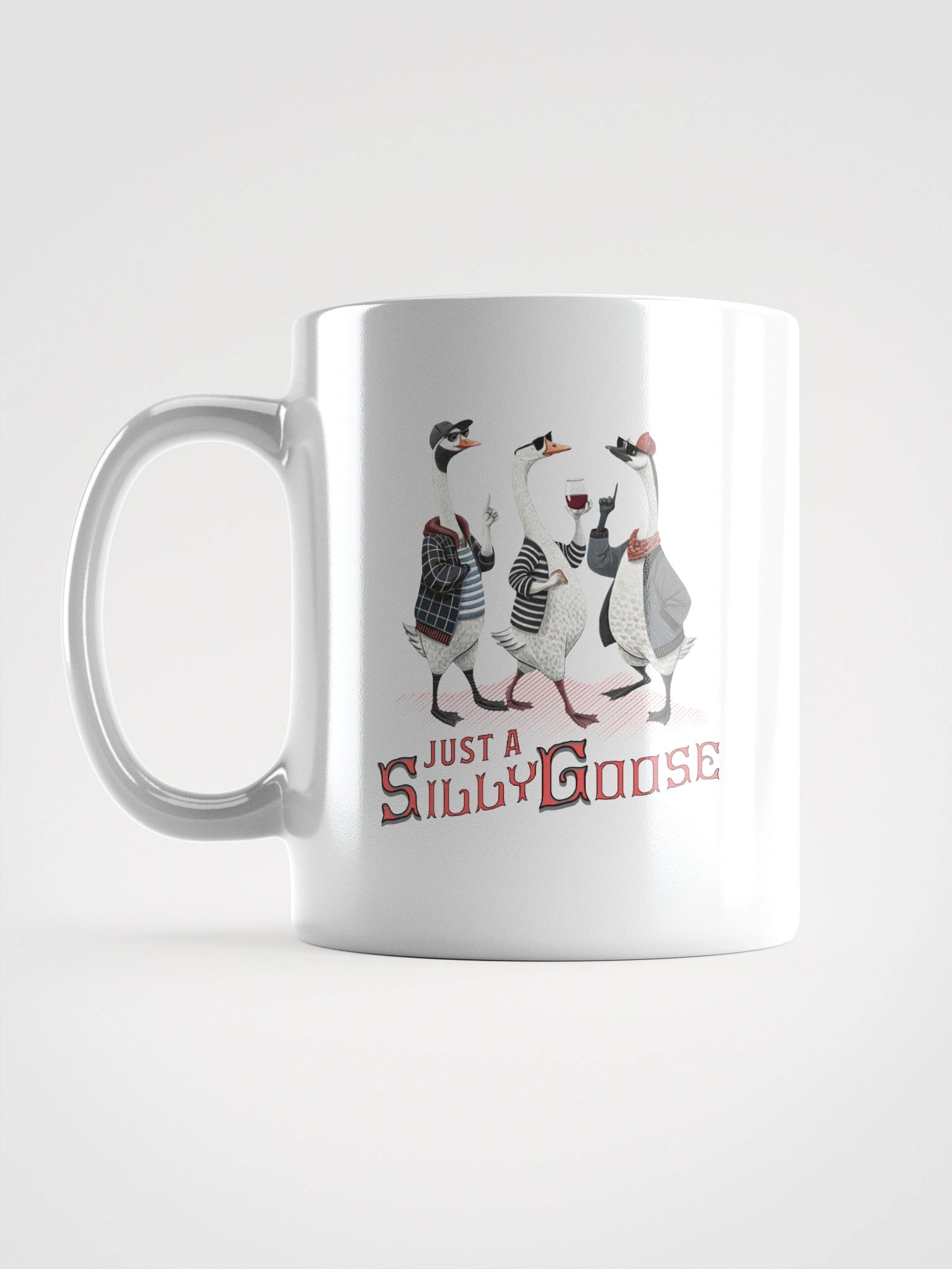 Just A Silly Goose Whimsical Mug product image (1)