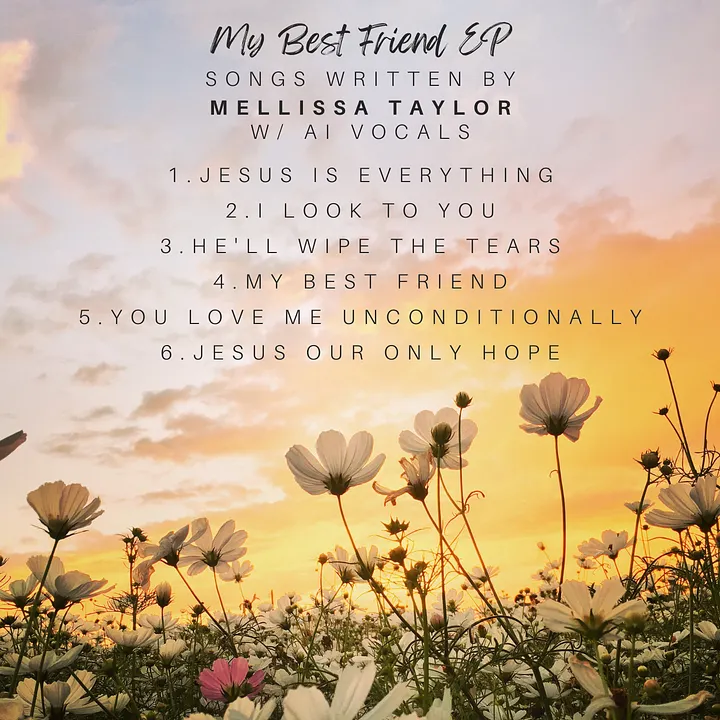 My Best Friend EP written by Mellissa Taylor feat. AI Vocals product image (2)