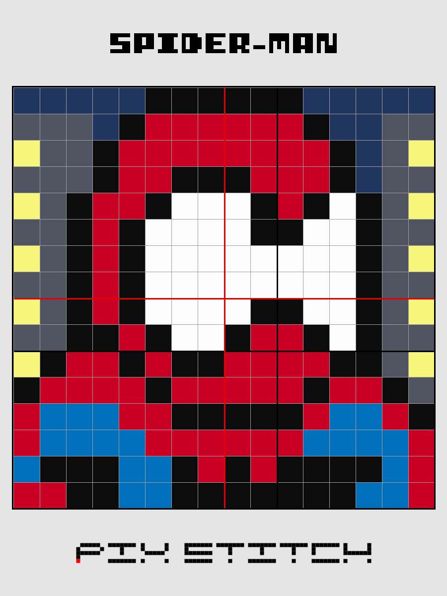 Spider-Man Pixel Art product image (2)