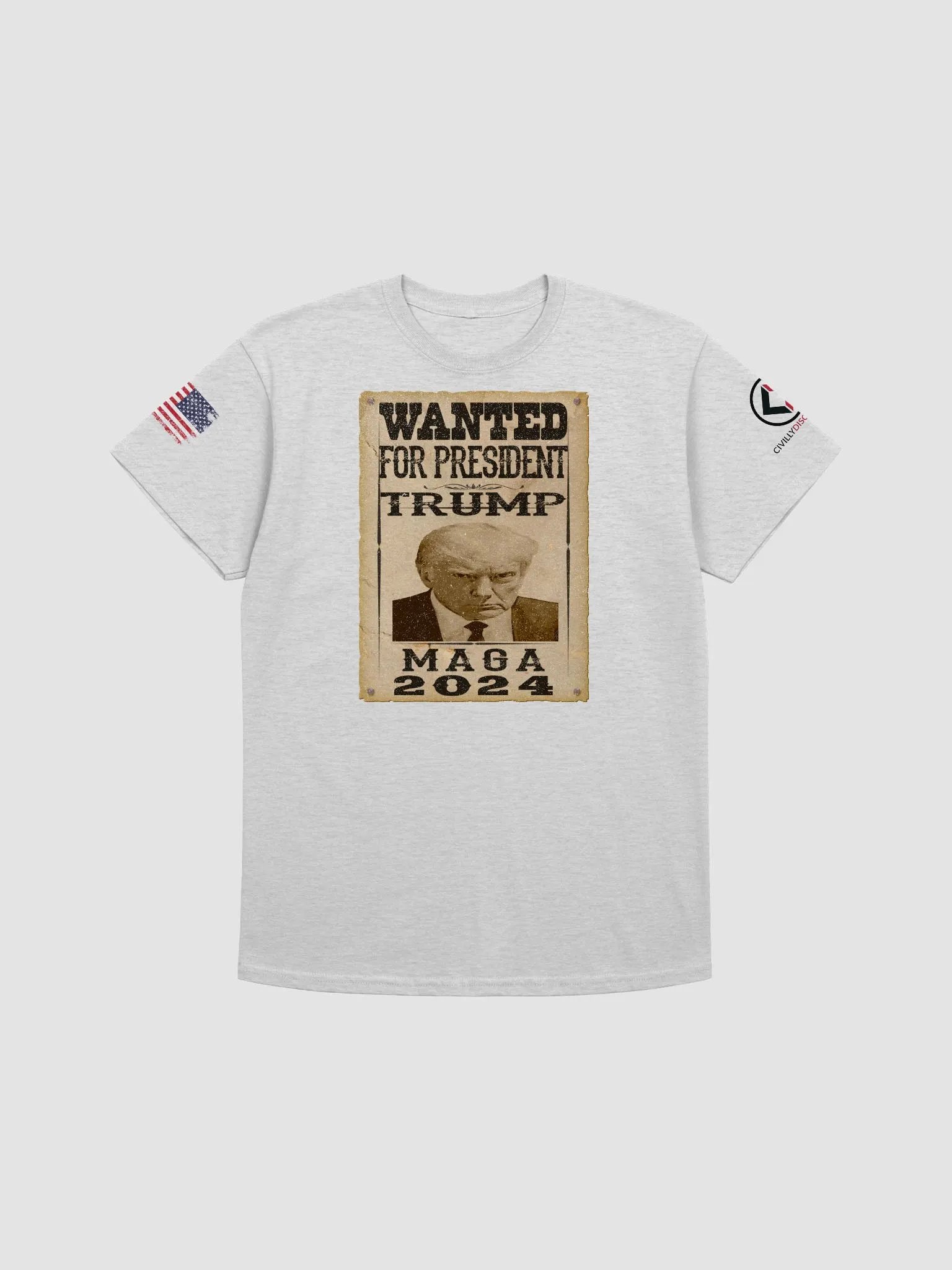 Wanted For President - Heavyweight T-Shirt by Gildan product image (5)