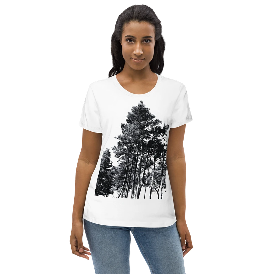 Dark Pine Forest of the Scottish Highlands Women's T Shirt product image (8)