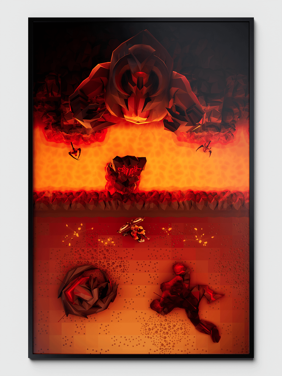 Into the Fray | TzKal-Zuk Poster product image (1)
