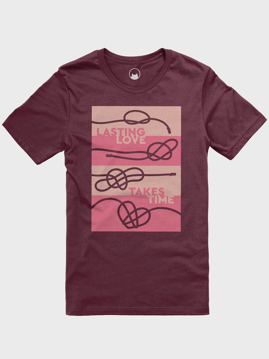 Lasting Love Takes Time Shibari Heart T-shirt product image (1)