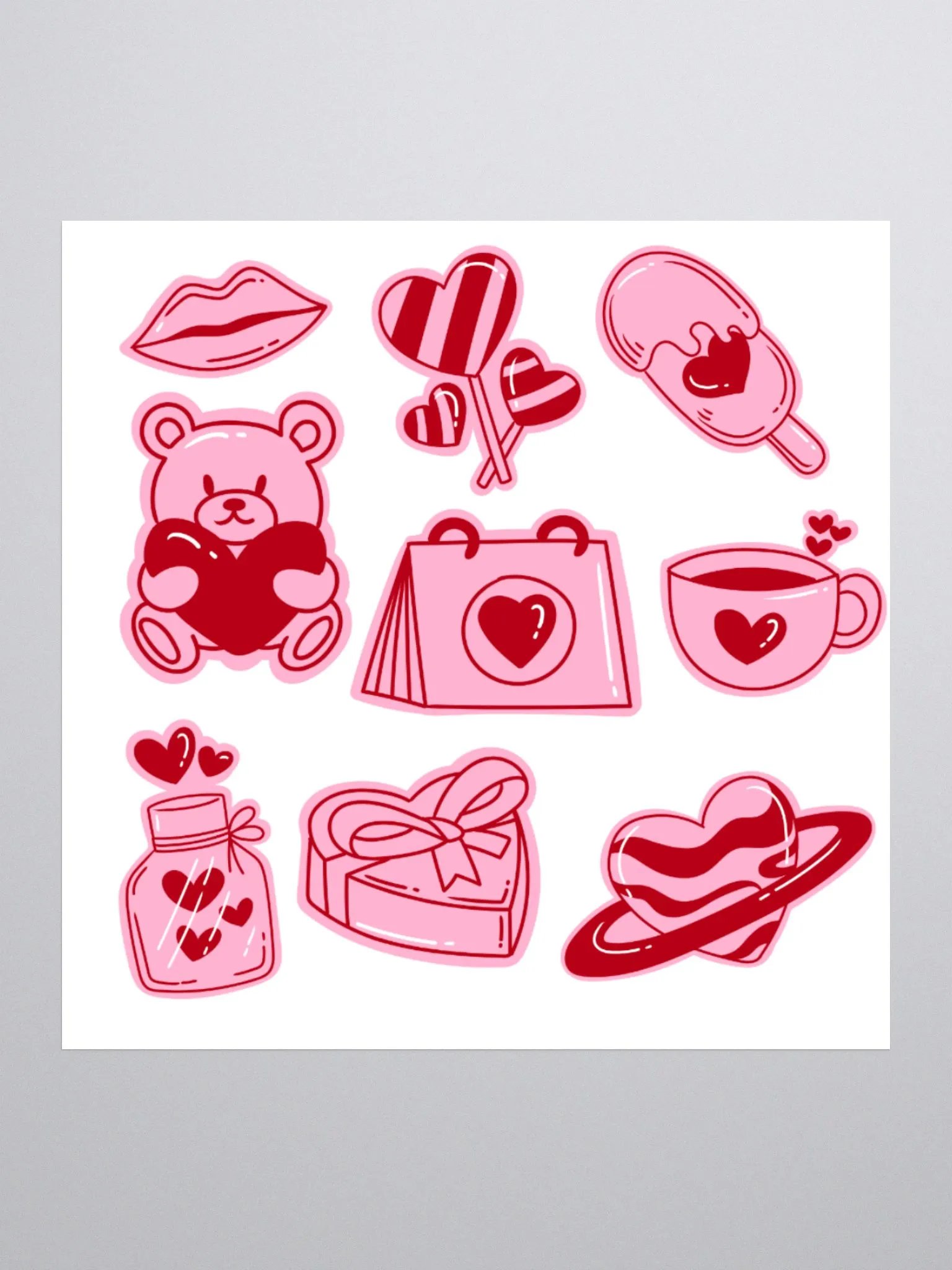 Valentine's Day Romance Sticker Pack product image (2)