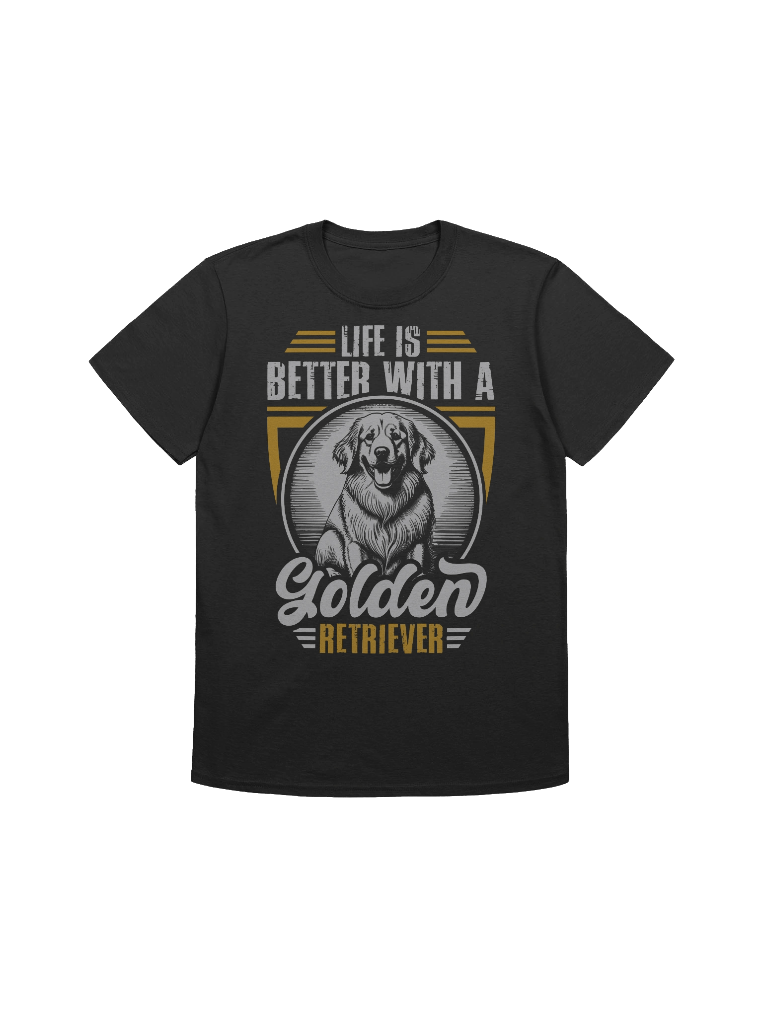 Golden Retriever Life Circle T-Shirt product image (6)
