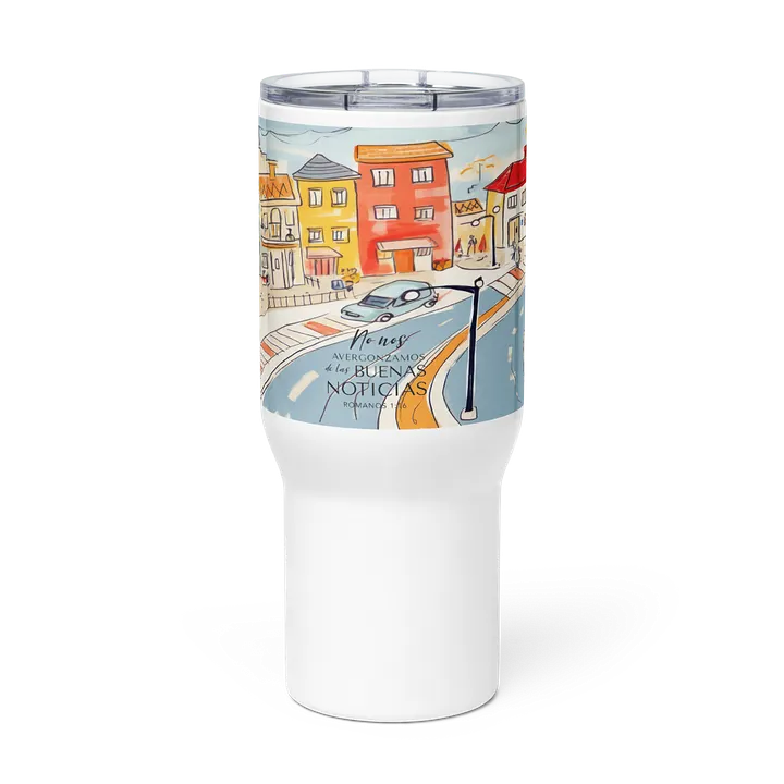 "No Nos Avergonzamos de las Buenas Noticias" Travel Mug product image (1)