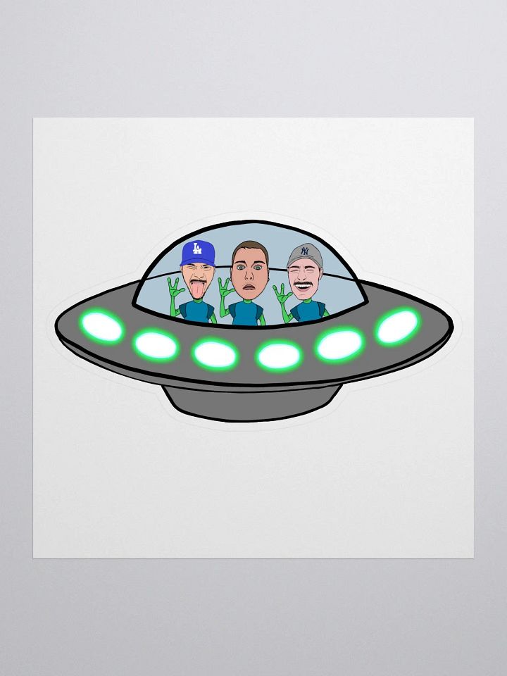 All Idiots Welcome Sticker product image (1)