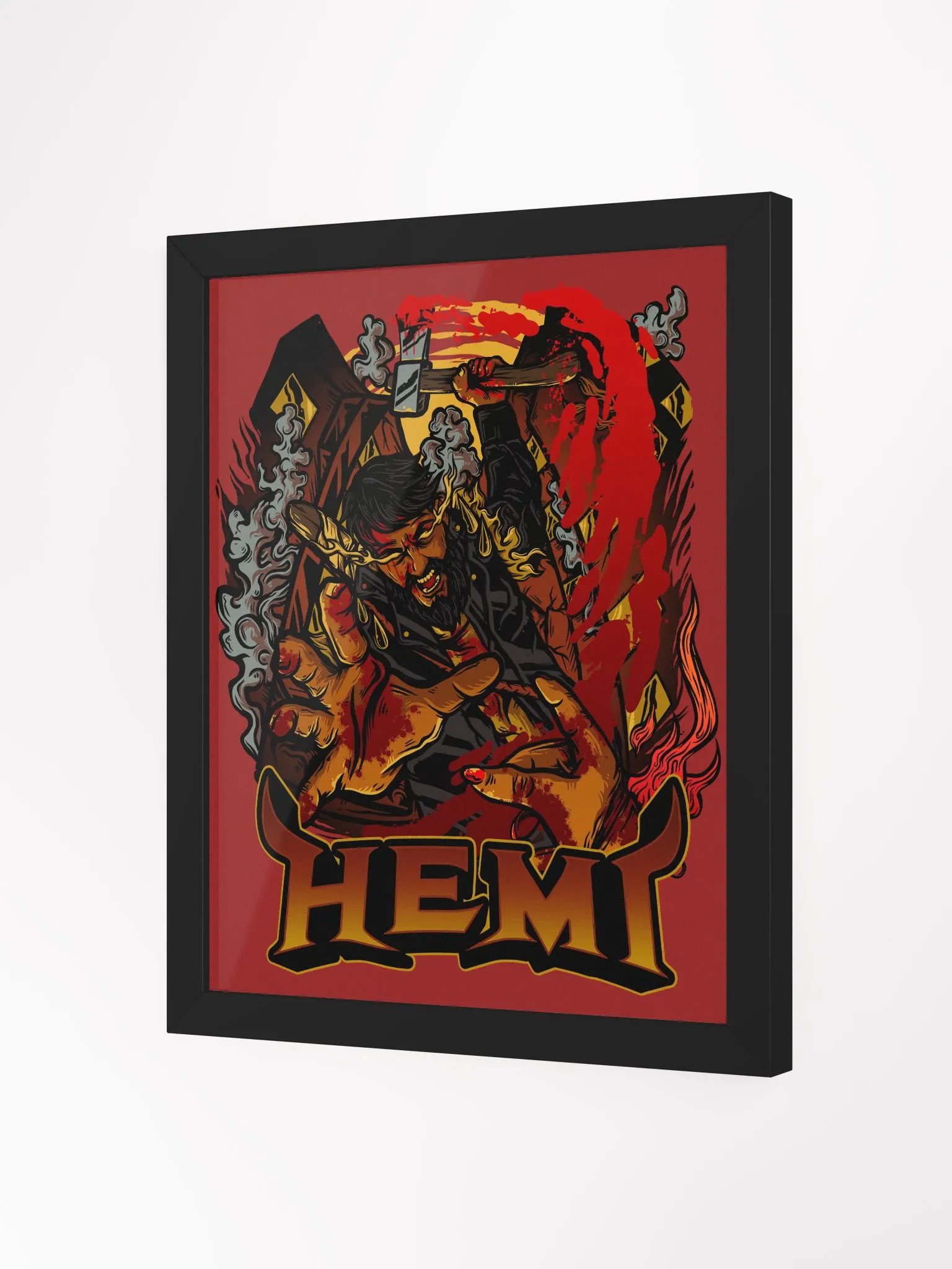 Ashes to Ashes Framed Matte Poster product image (8)