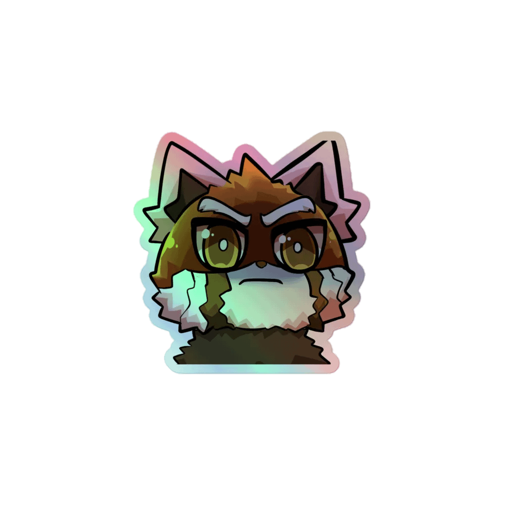 Holographic Stare Sticker product image (1)