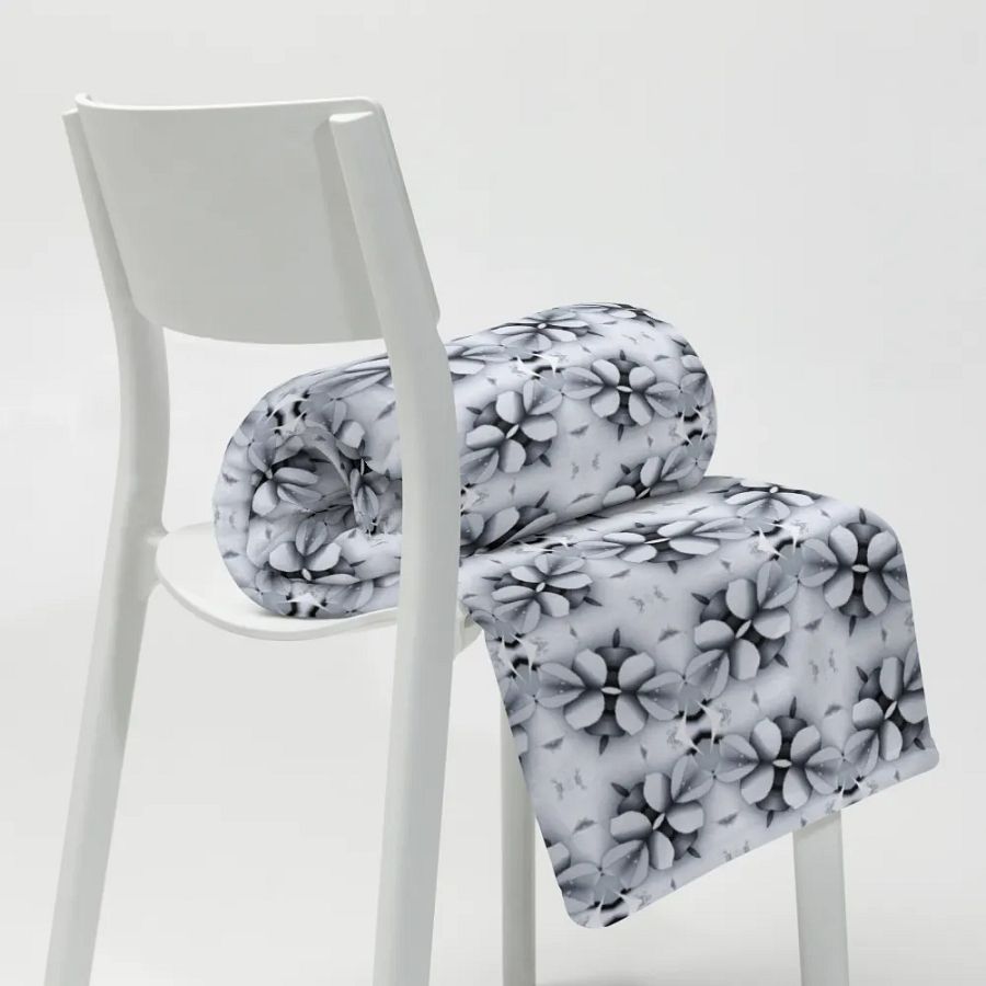 Midnight Blossoms Throw Blanket product image (9)