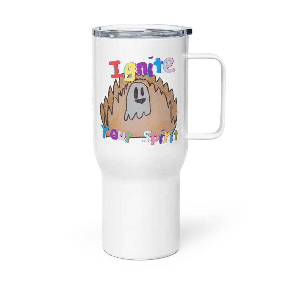 Ignite Your Spirit Travel Mug with a Handle product image (4)