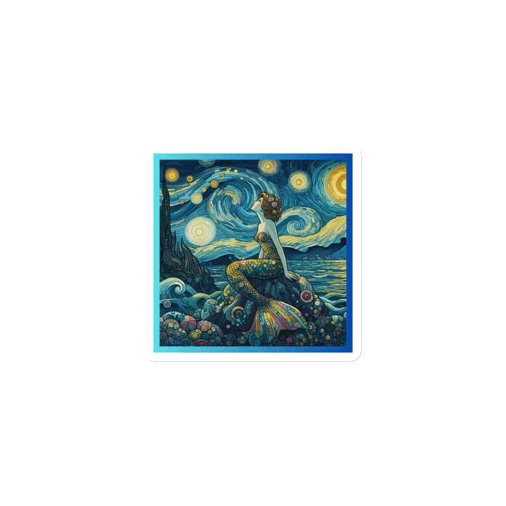 Starry Mermaid Slimline Die-Cut Magnets product image (1)