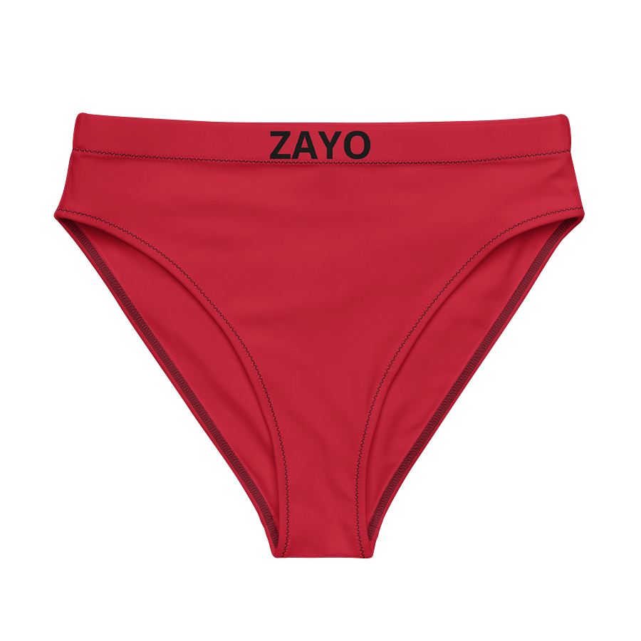 Vibrant Red 'ZAYO' All-Over Bikini Bottoms product image (2)