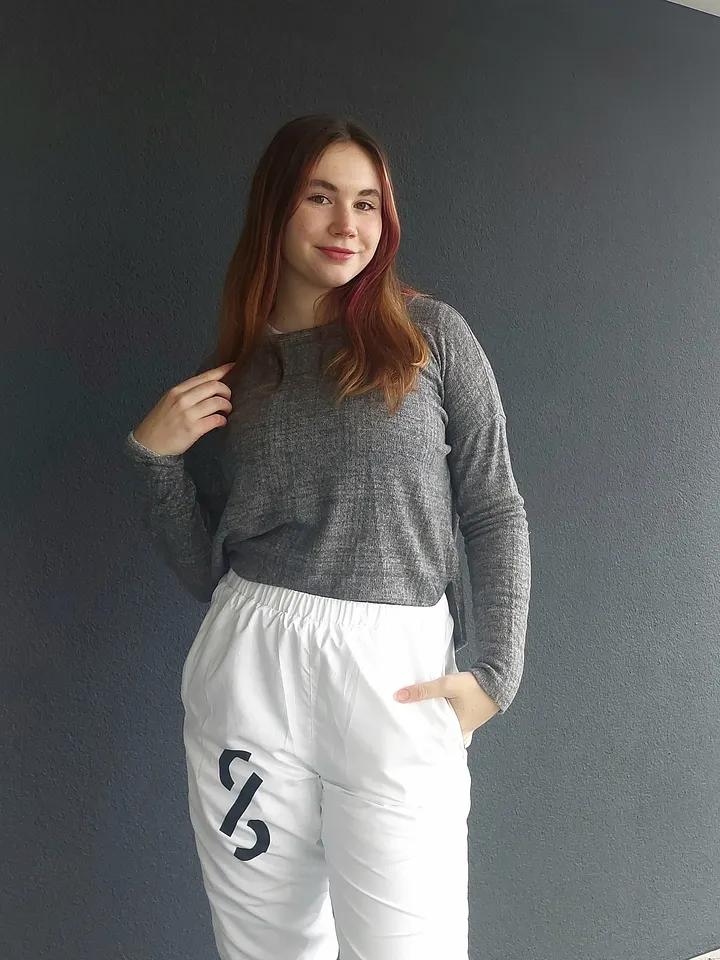 CLAUDY BEATS WHITE URBAN TRACK PANTS product image (1)