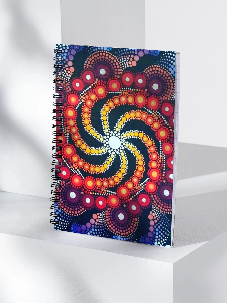 Oktopus Mandala Spiral Notebook product image (4)