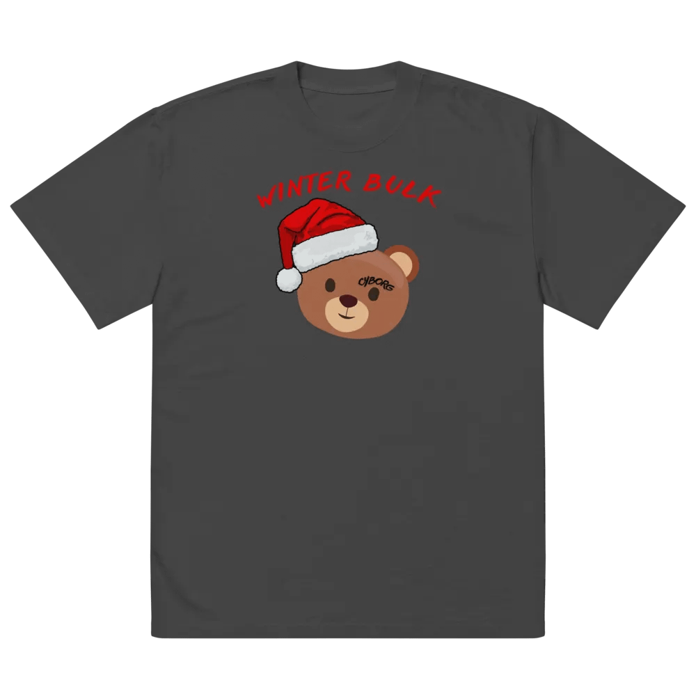 "Winter Bulk" Oversized Faded T-Shirt product image (14)