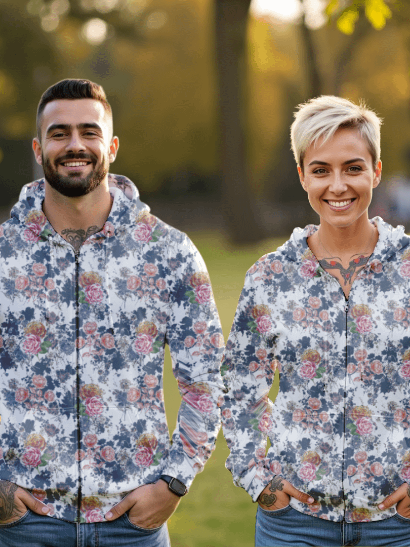 Fresh Feeling | Recycled ZIP Unisex Hoodie product image (1)