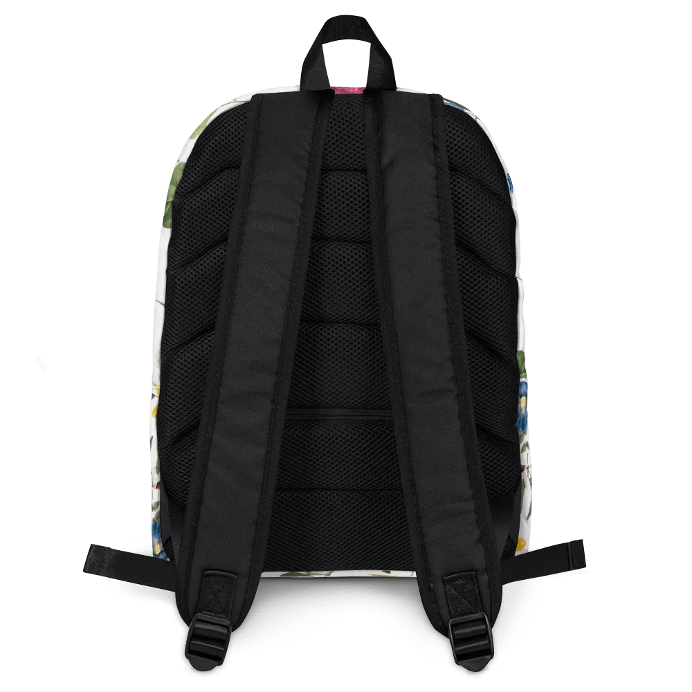 All-Over Printed Tropical Floral Backpack product image (8)