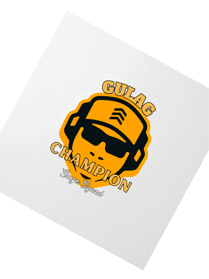 GULAG CHAMPION STICKER product image (8)