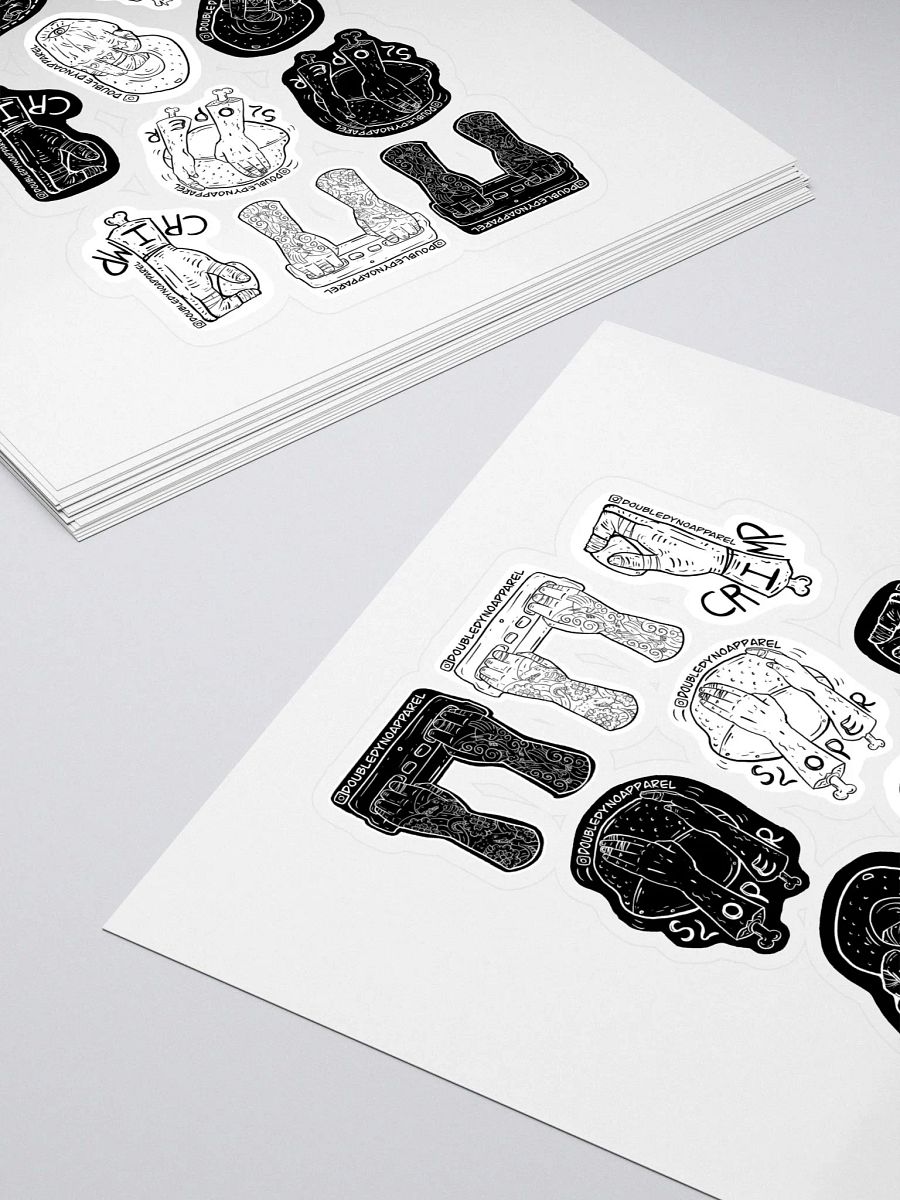 Rock climbing sticker pack 1 product image (4)