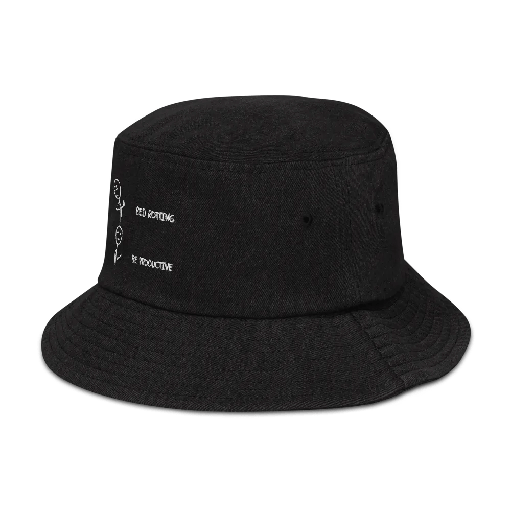 Bed Rotting vs Be Productive Bucket Hat product image (6)