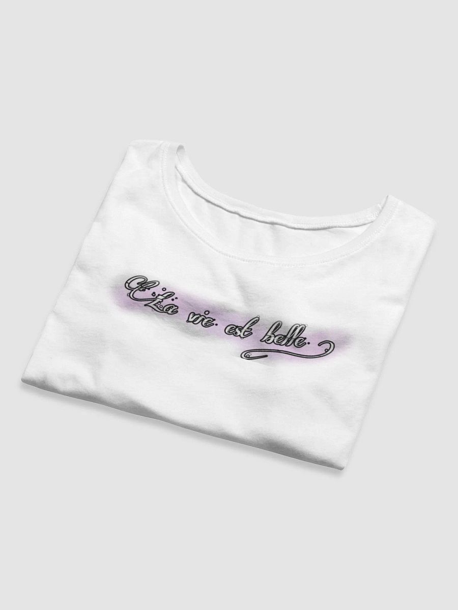 T-shirt- La vie est belle product image (5)